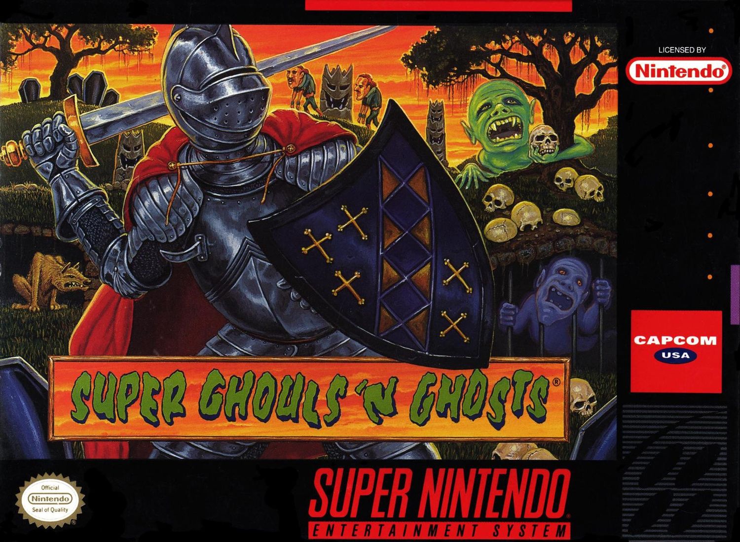 Super Ghouls 'N Ghosts for SNES