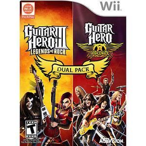 Guitar Hero III &amp; Aerosmith Dual Pack for Wii