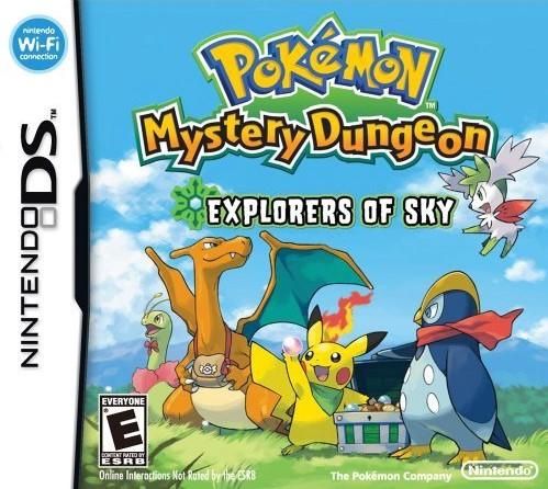 Pokemon Mystery Dungeon Explorers of Sky for DS