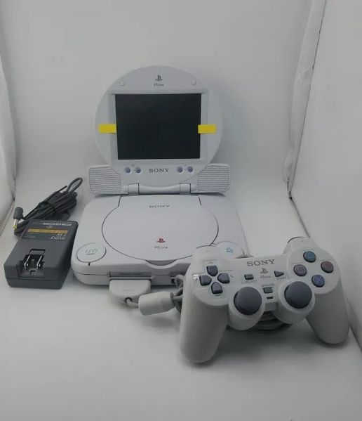 PSOne Console with LCD Screen, Condition: With Screen Attachment