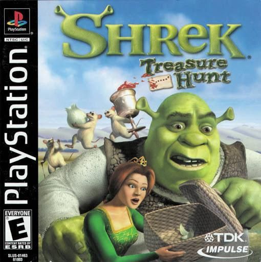 Shrek Treasure Hunt for PS1