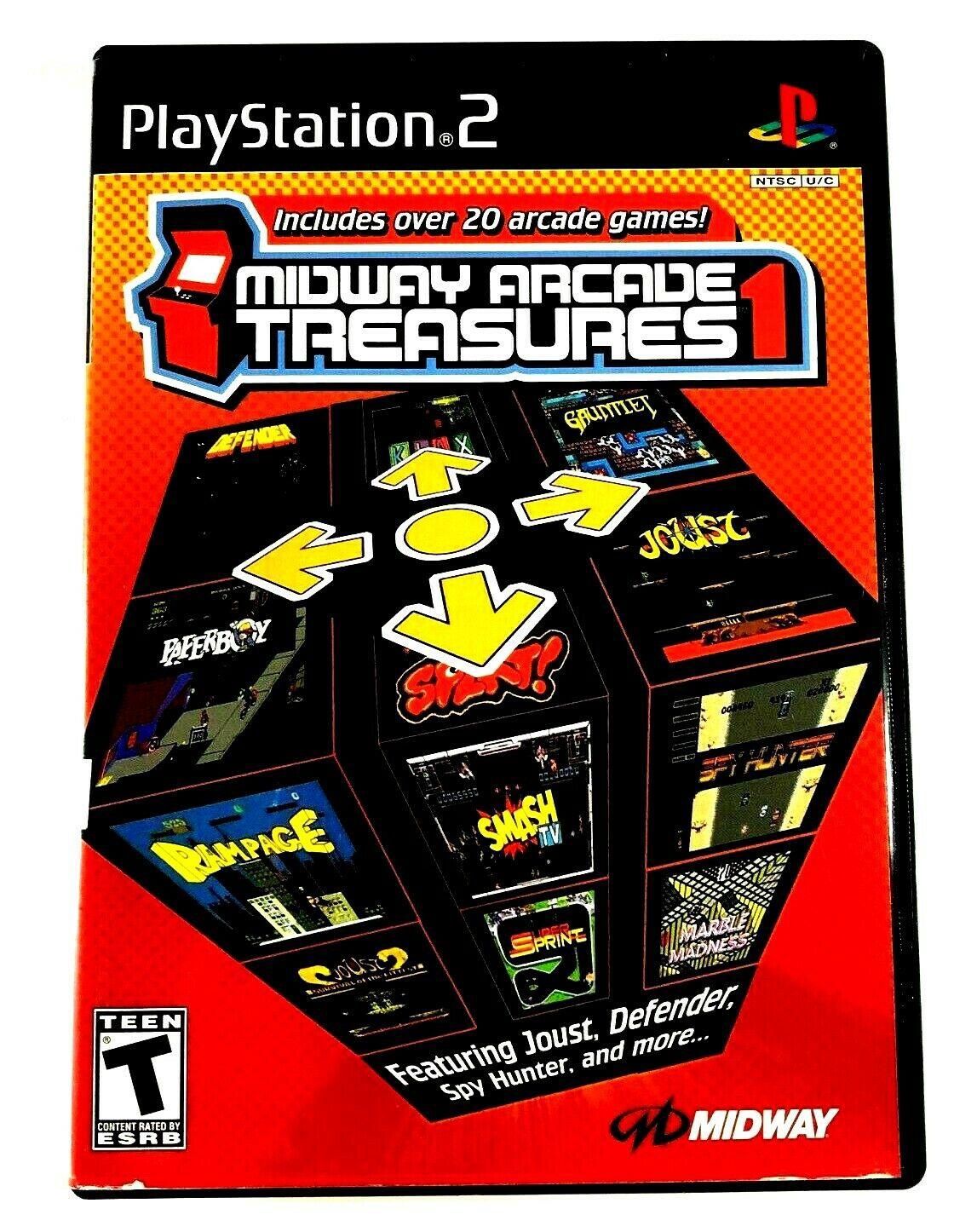 Midway Arcade Treasures 1 for PS2