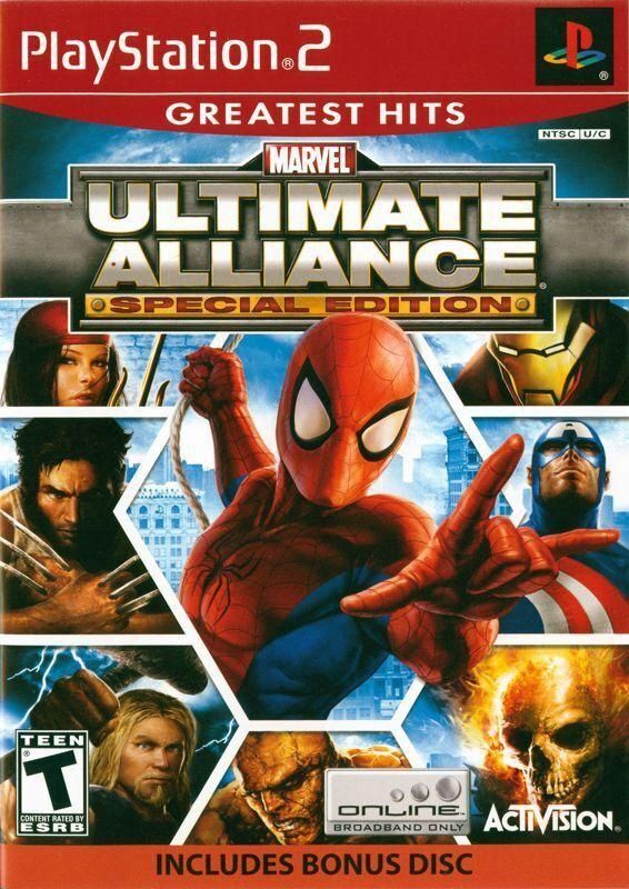 Marvel Ultimate Alliance Special Edition for PS2