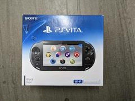 PSVITA Console 2000 Slim Console, Condition: CIB Black