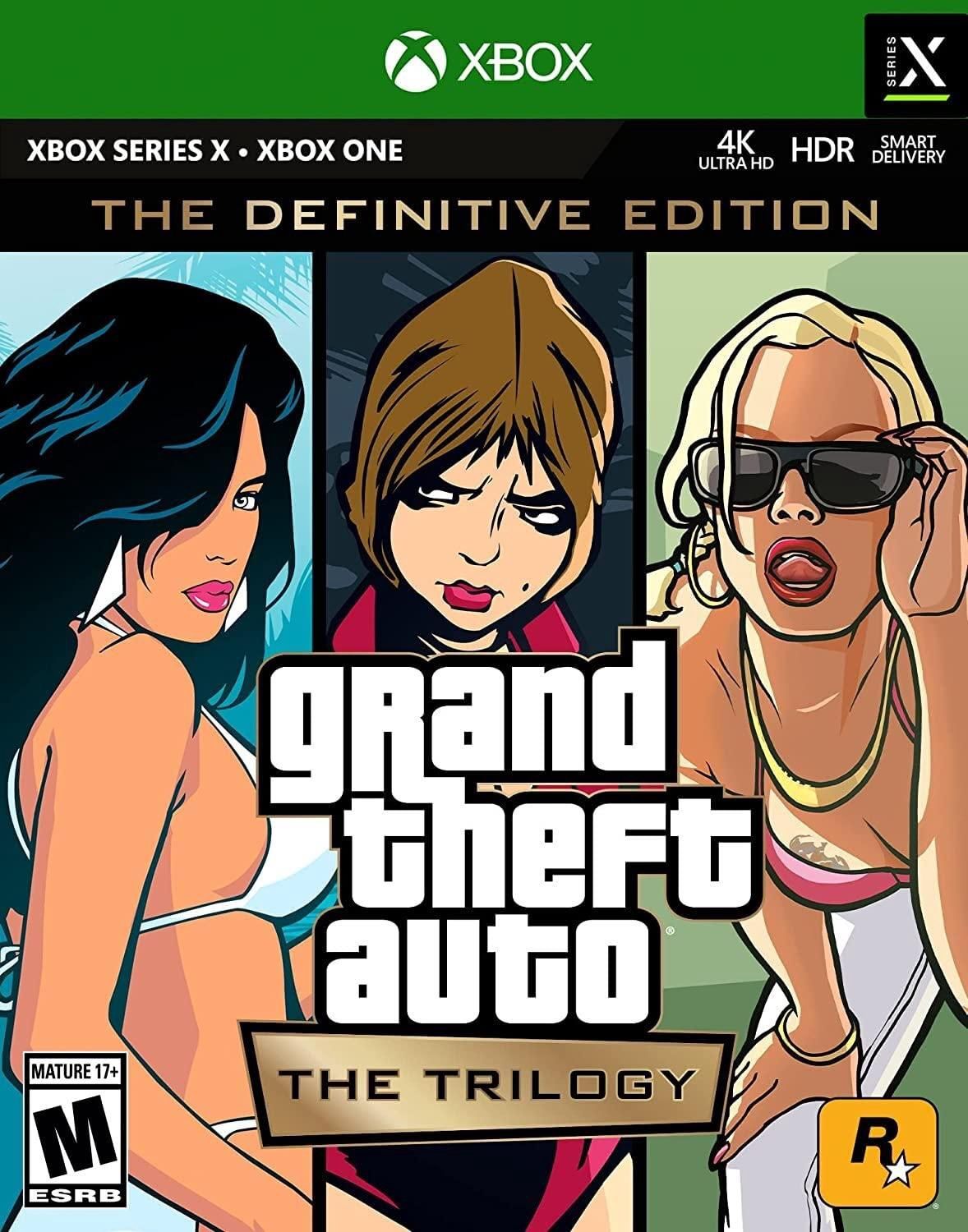 Grand Theft Auto The Trilogy for Series X Definitive Edition