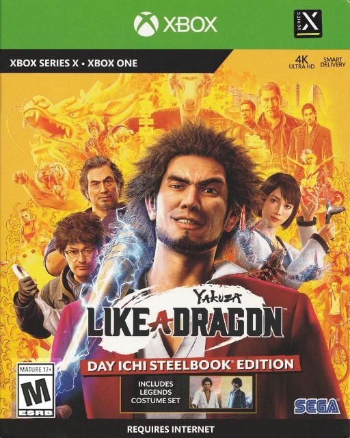 Yakuza Like a Dragon Steelbook Edition for Series X