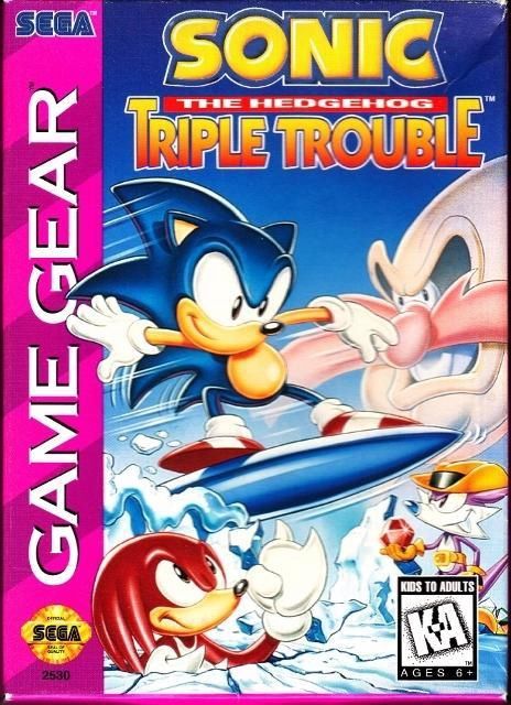 Sonic the Hedgehog Triple Trouble for Game Gear