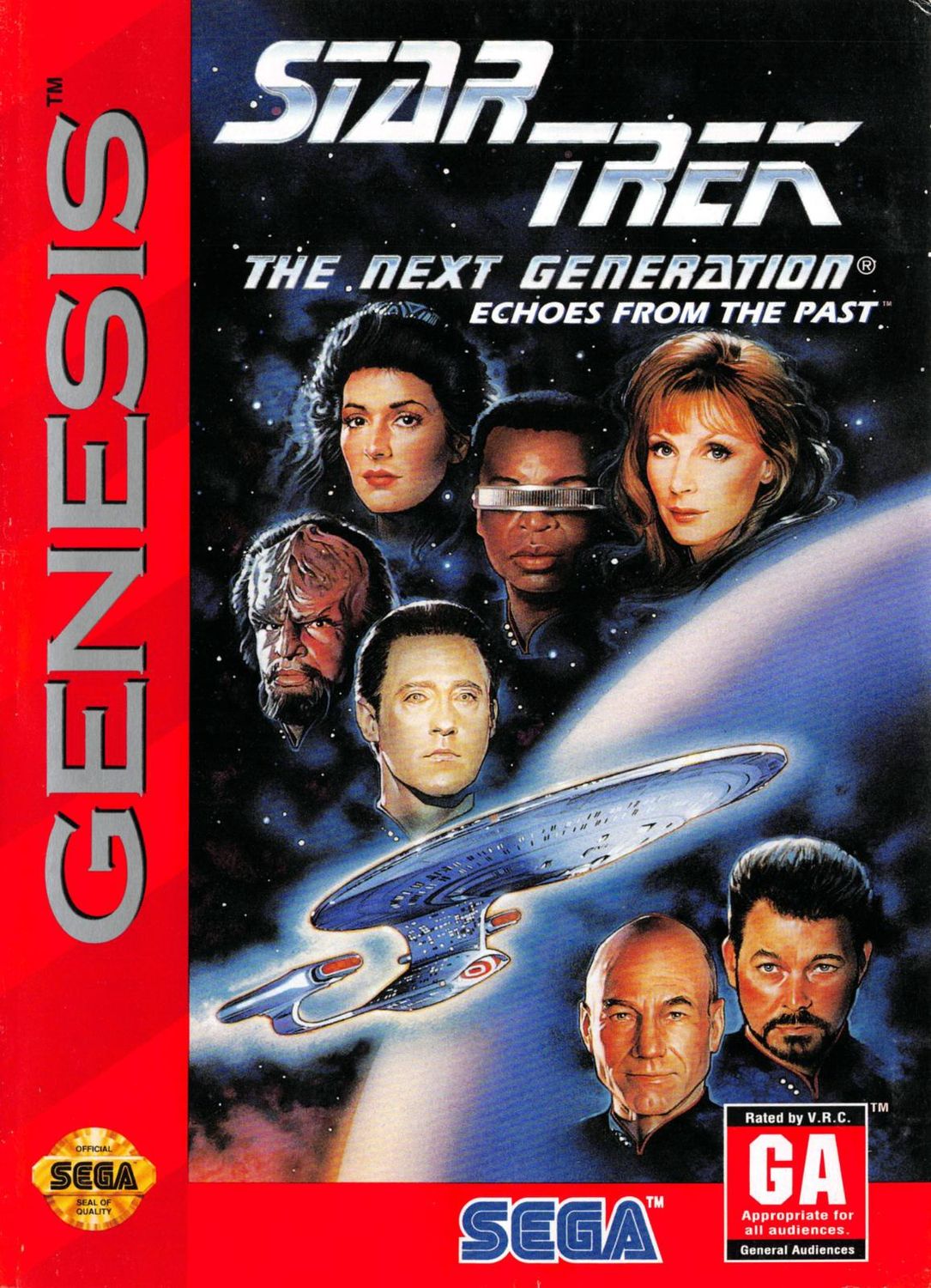 Star Trek Next Generation Echoes From the Past for Genesis
