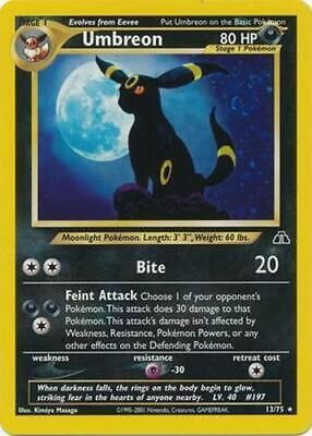 Umbreon Holo Neo Discovery 13/75
