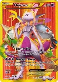 Mewtwo EX Secret Full Art Holo Breakthrough 164/162