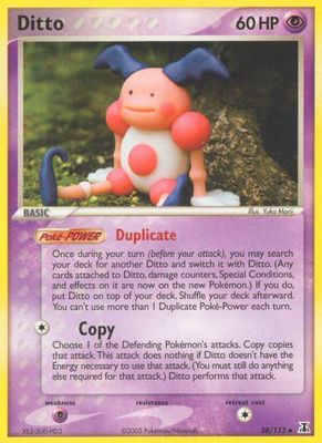 Ditto Mr. Mime Delta Species 38/113