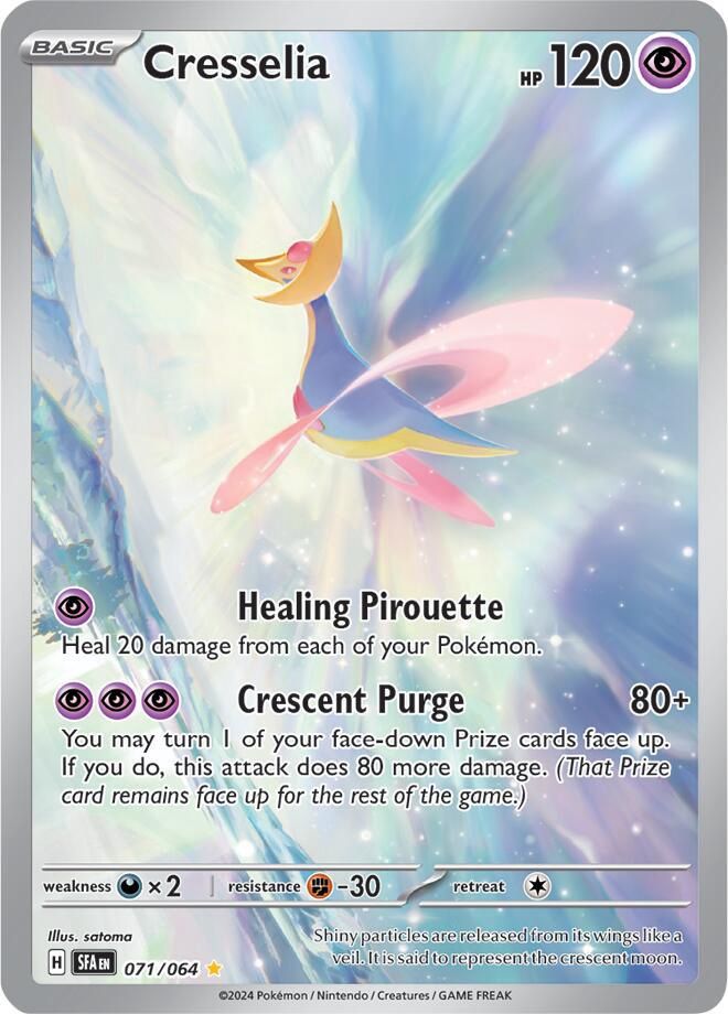 Cresselia Full Art Holo Shrouded Fable 71/64
