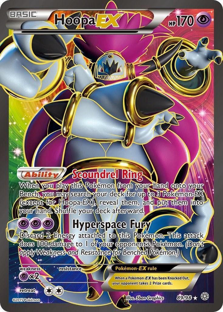 Hoopa EX Full Art Holo Ancient Origins 89/98