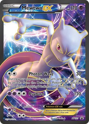 Mewtwo EX Full Art Holo Promo XY125