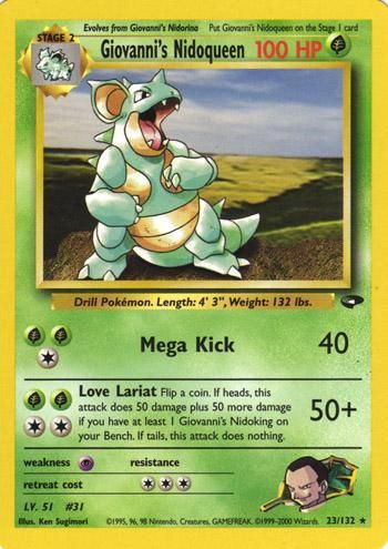 Giovanni's Nidoqueen Gym Challenge 23/132