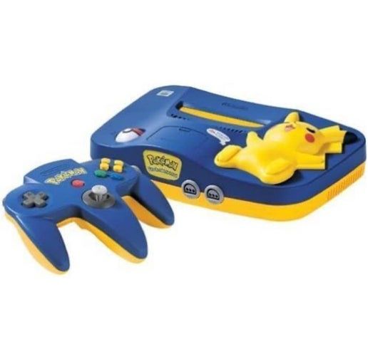 Nintendo 64 N64 Console Pikachu Edition