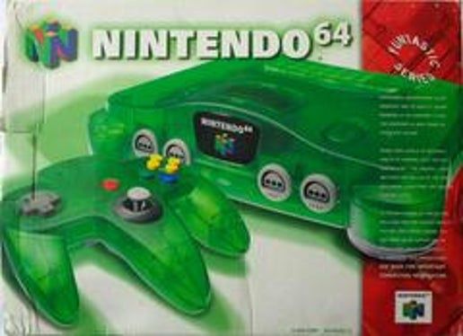 Nintendo 64 N64 Console Funtastic  Jungle Green Edition, Condition: With Matching Controller