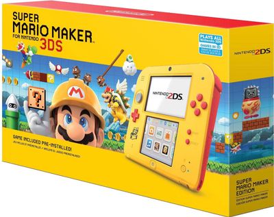 Nintendo 2DS Console Super Mario Maker Edition