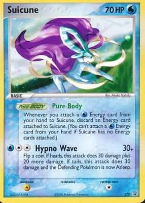 Suicune Holo Promo 30