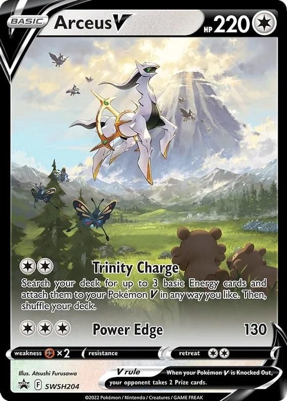 Arceus V Full Art Holo Promo SWSH204