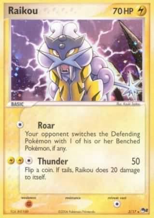 Raikou Holo POP Series 2 3/17