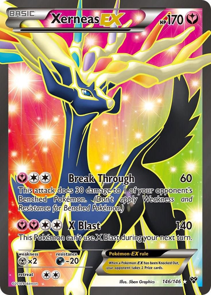 Xerneas EX Full Art Holo XY 146/146