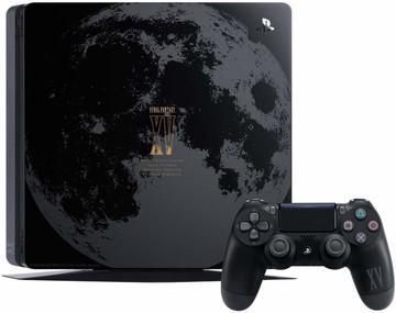 PS4 Slim Console Final Fantasy XV Edition, Condition: With Generic Black Controller