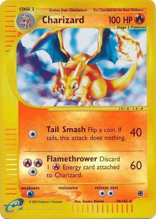 Charizard Reverse Holo Expedition 39/165