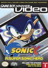 Sonic X Volume 1 for GBA Video