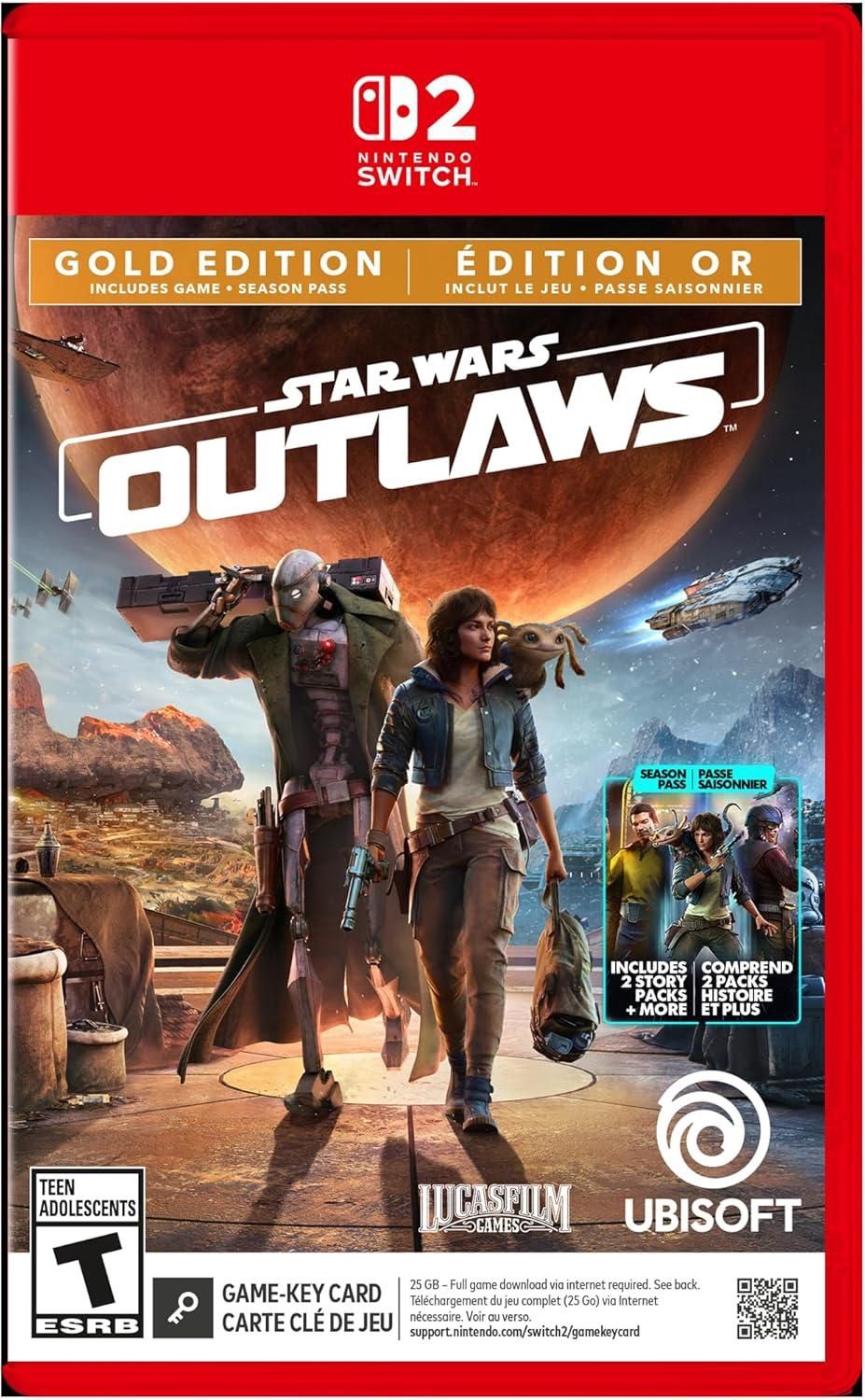 Star Wars Outlaws: Gold Edition for Switch 2