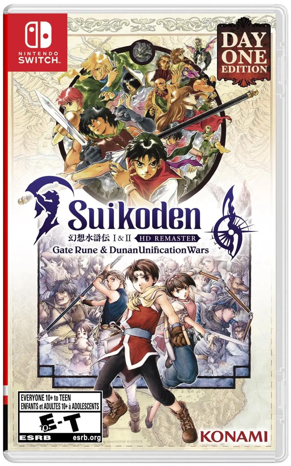 Suikoden I &amp; II HD Remaster for Switch