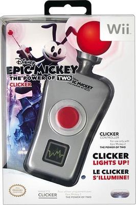 Epic Mickey Power of Two Clicker Controller for Wii