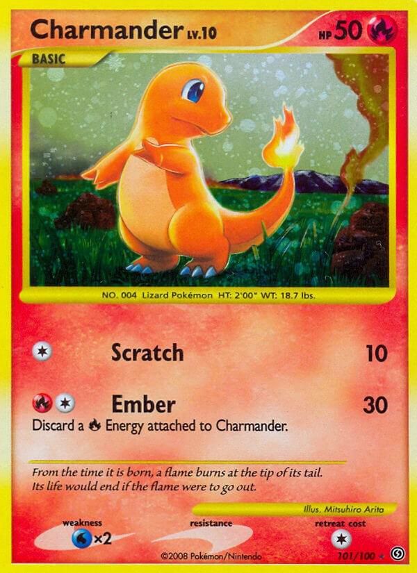 Charmander Holo Stormfront 101/100