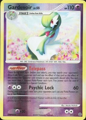 Gardevoir Reverse Holo Secret Wonders 7/132