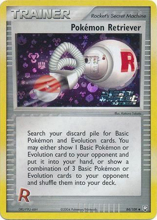 Pokemon Retriever Stamped Holo Team Rocket Returns 84/109