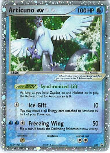 Articuno EX Holo Promo 32