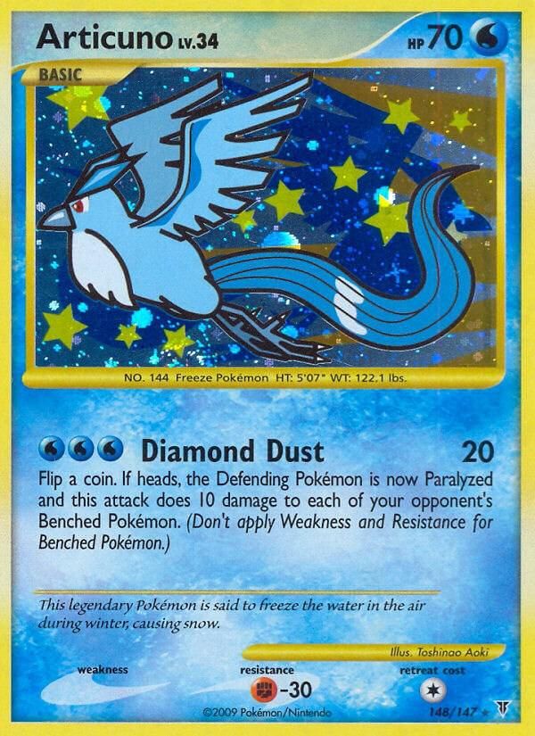 Articuno Holo Supreme Victors 148/147