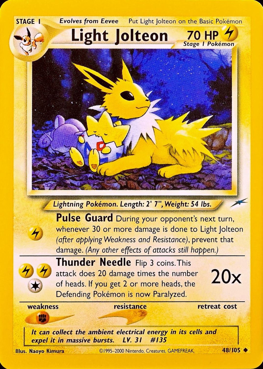 Light Jolteon New Destiny 48/105