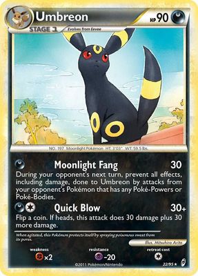 Umbreon Holo Call of Legends 22/95