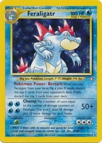 Feraligatr Holo Neo Genesis 4/111