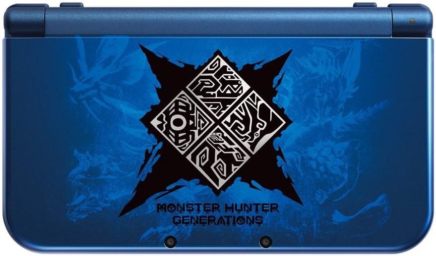 'New' Nintendo 3DS XL Console Monster Hunter Generations Edition