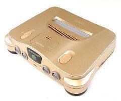Nintendo 64 N64 Console Gold Edition