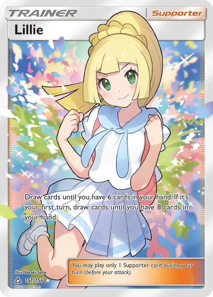 Lillie Full Art Holo Ultra Prism 151/156