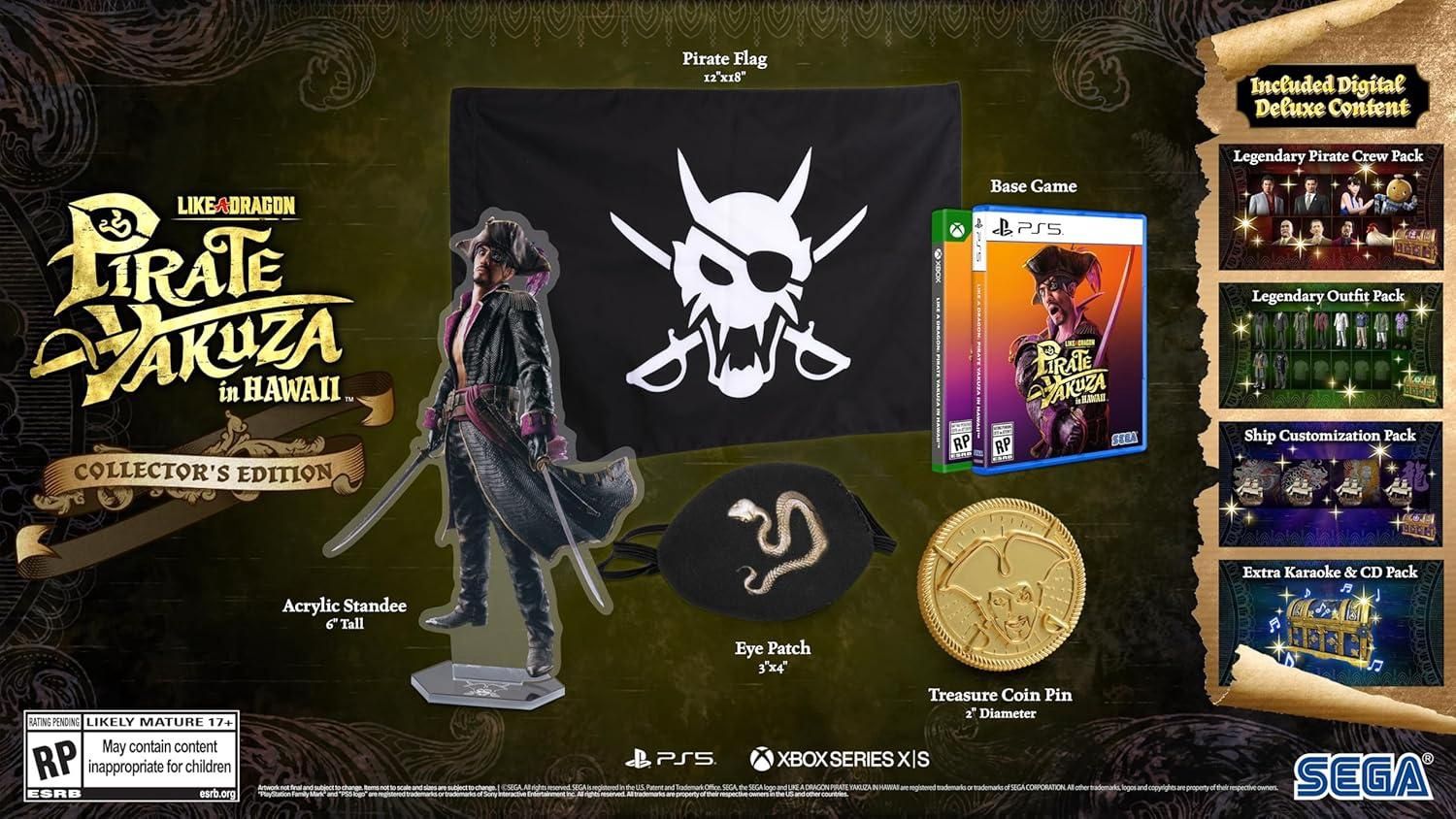 Like A Dragon: Pirate Yakuza In Hawaii Collector's Edition for Series X