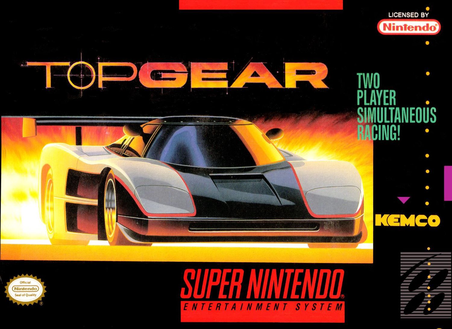 Top Gear for SNES