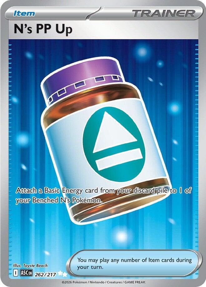 N's PP Up Full Art Holo Ascended Heroes 262/217
