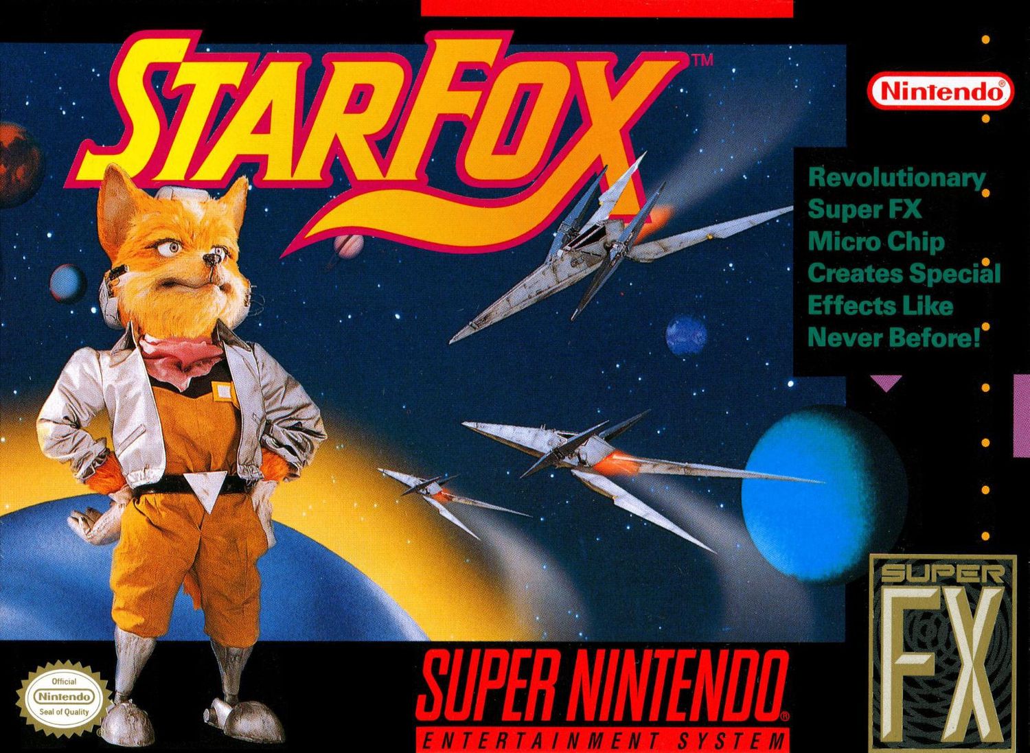 Star Fox for SNES
