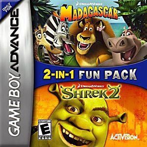 Madagascar and Shrek 2 for GBA