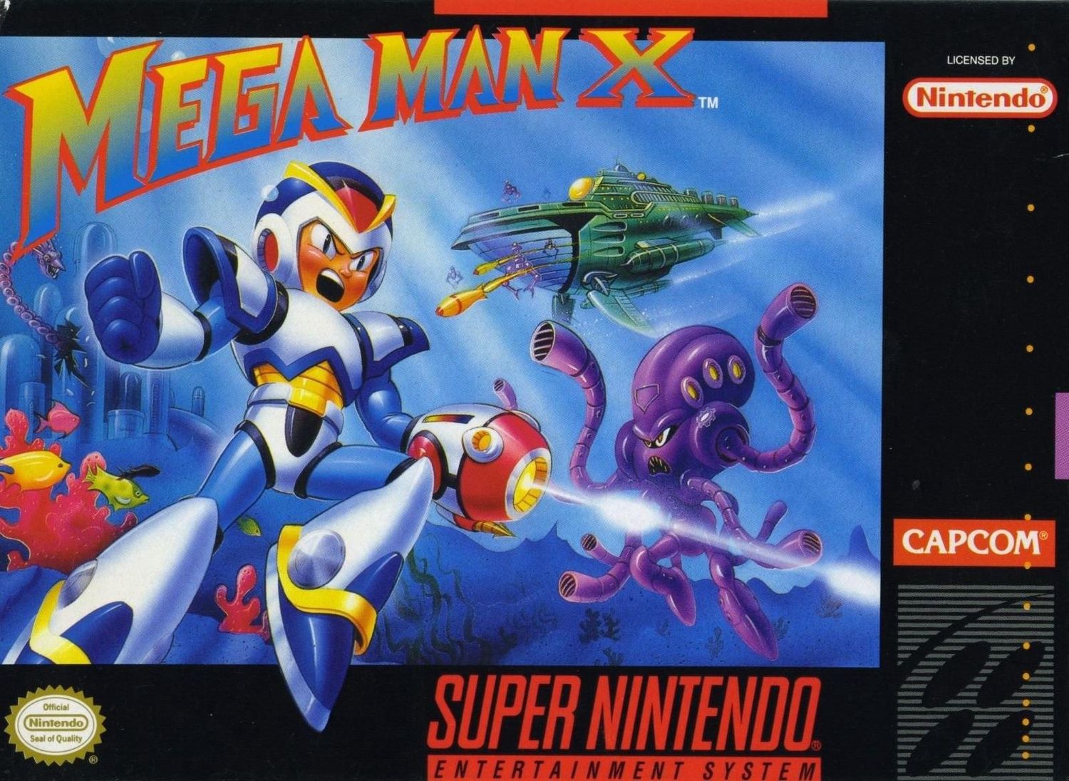 Mega Man X for SNES