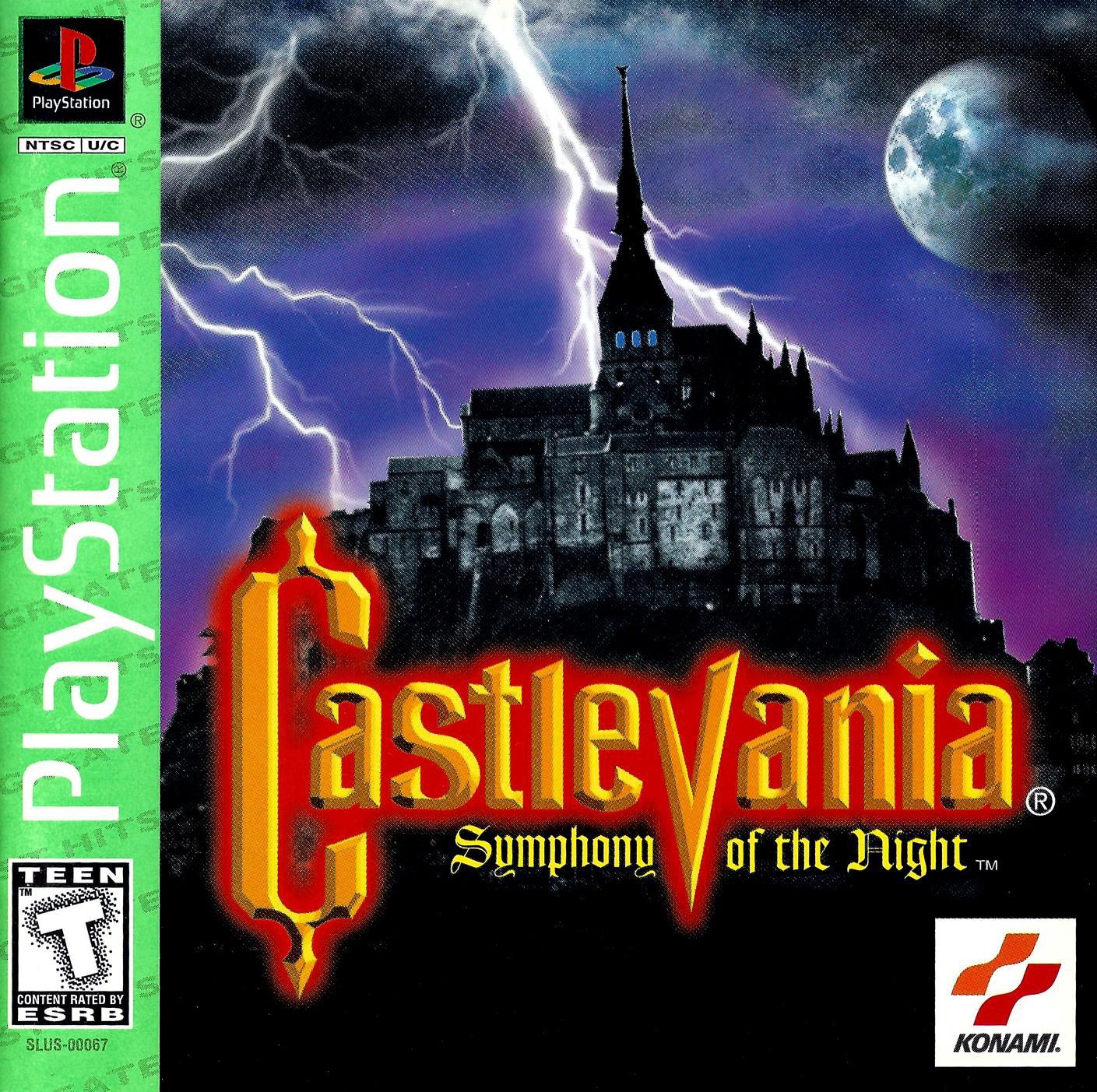 Castlevania Symphony of the Night Greatest Hits for PS1